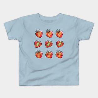 Strawberries Kids T-Shirt